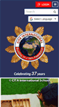 Mobile Screenshot of cita-international-school.eschools.co.uk